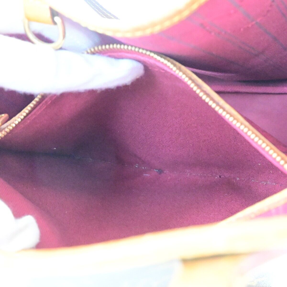 LOUIS VUITTON Neverfull MM Shoulder Tote Bag Monogram Leather BN M40996 607SJ445