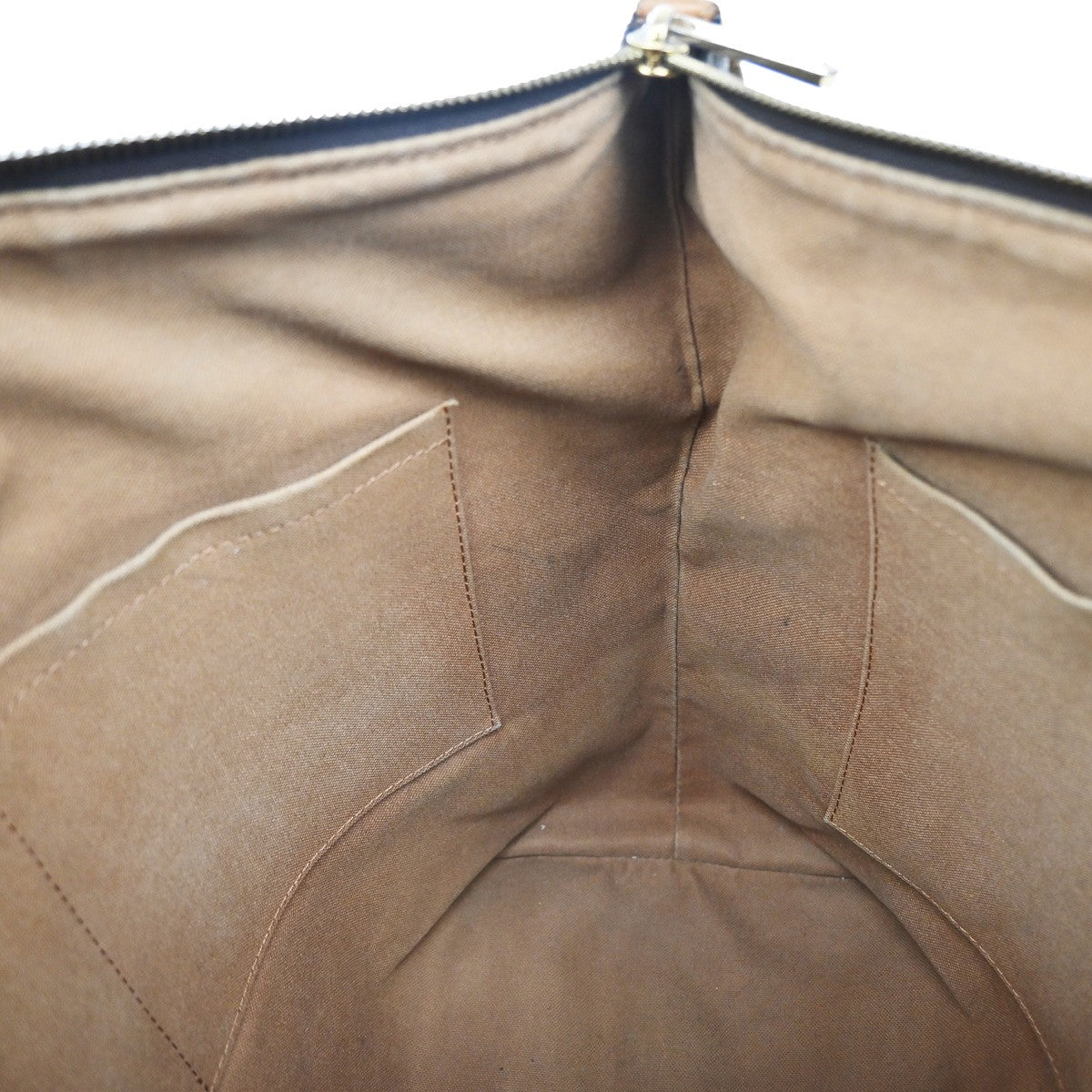 LOUIS VUITTON Logo Totally MM Shoulder Bag Monogram Leather Brown M56689 67YH190