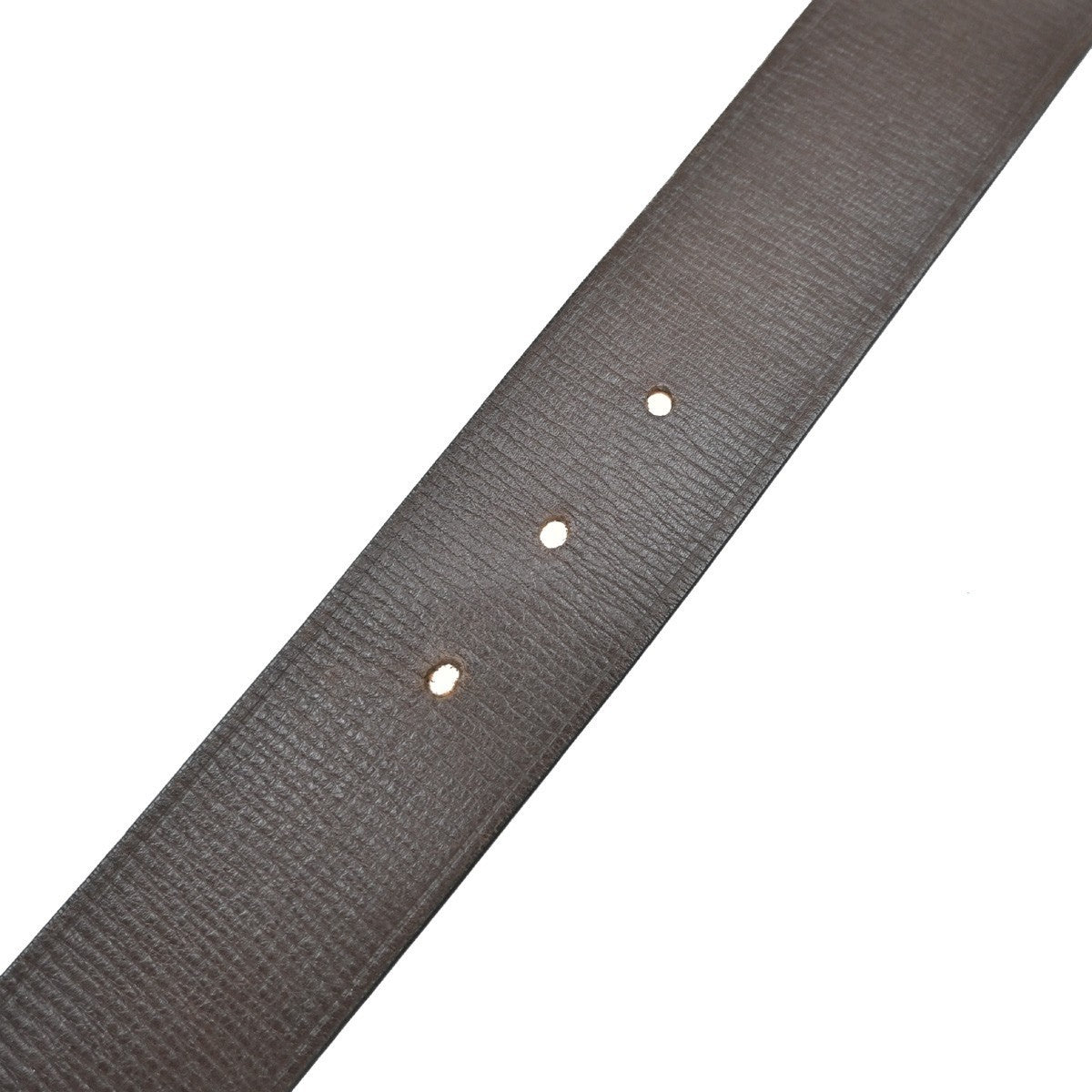 LOUIS VUITTON Logo Ceinture Utah Belt 110/44 Leather Brown GHW M6811W 30KB418