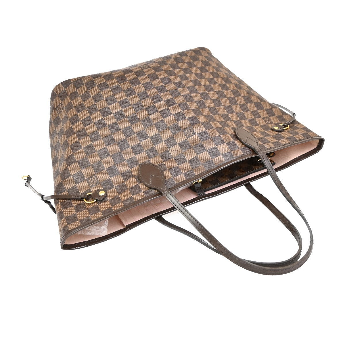 LOUIS VUITTON Neverfull MM Shoulder Tote Bag Damier Leather BN N41603 669EE254