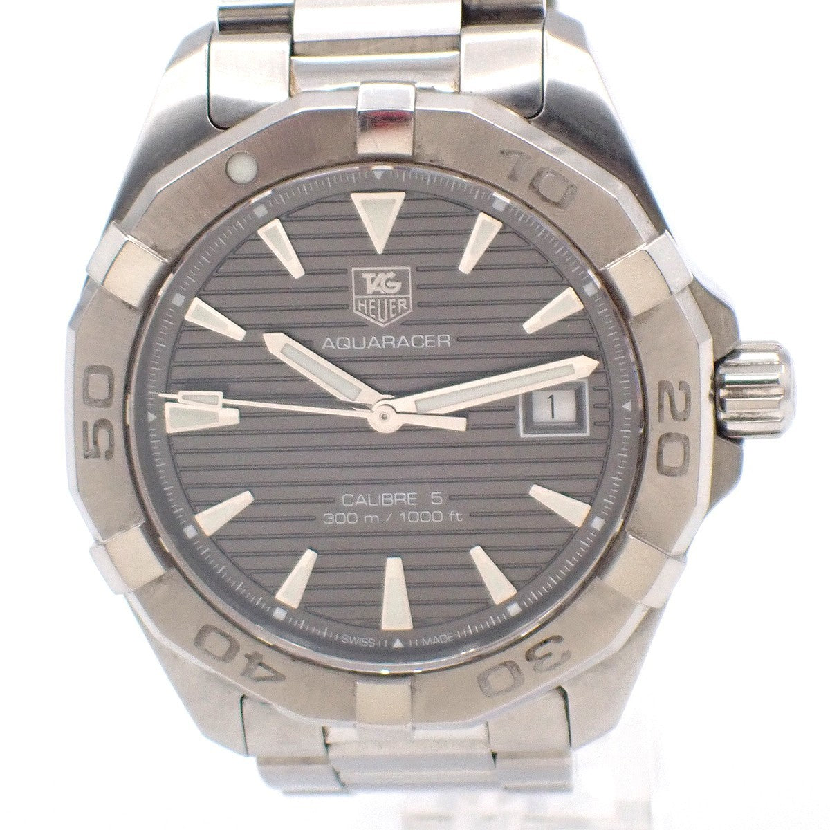 TAG HEUER Aquaracer 300M Watch Calibre 5 WAY2113.BA0910 Stainless Steel 680LC639