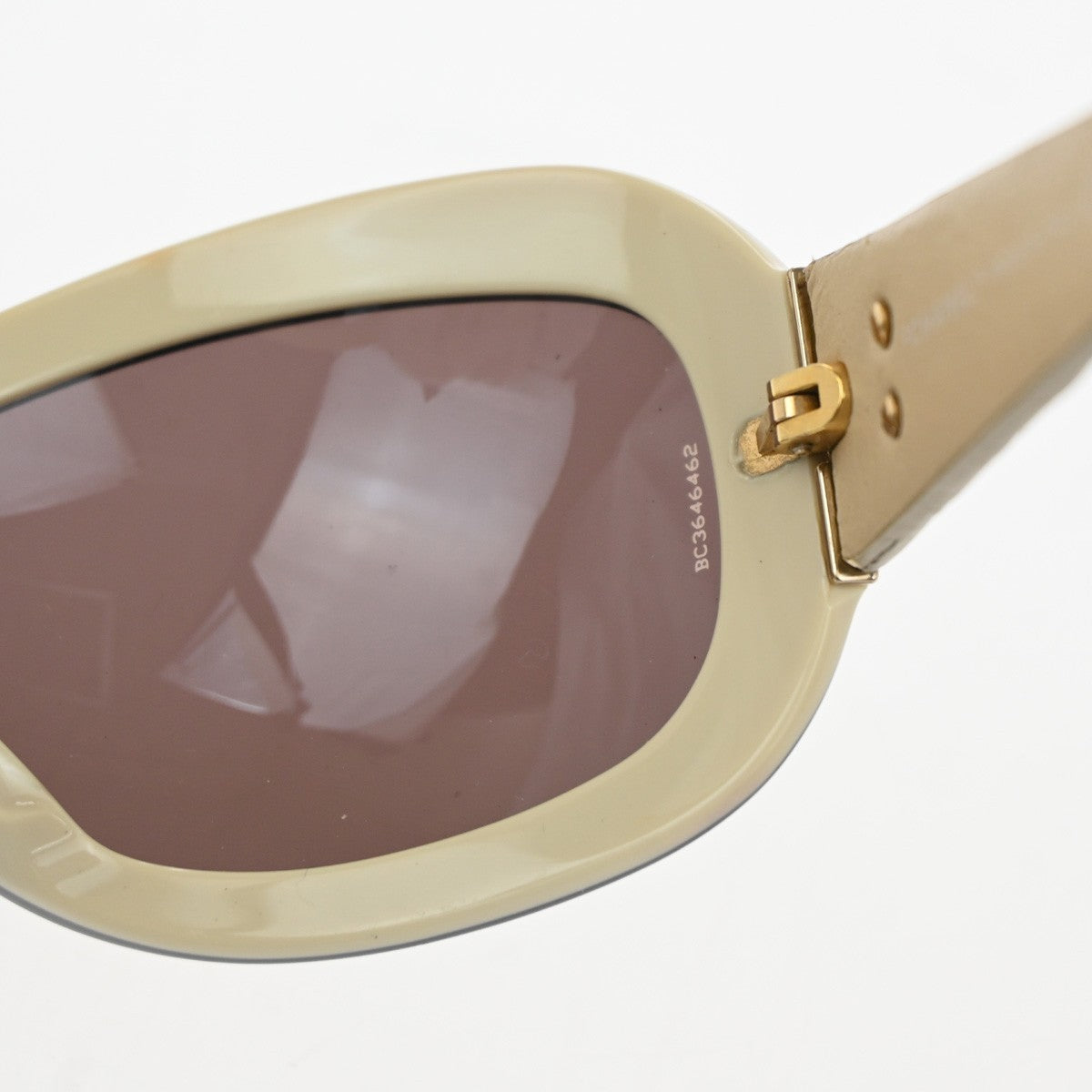 CHANEL CC Matelasse Sunglasses Eye Were 5116-Q Plastic Leather BN BE 63RL855