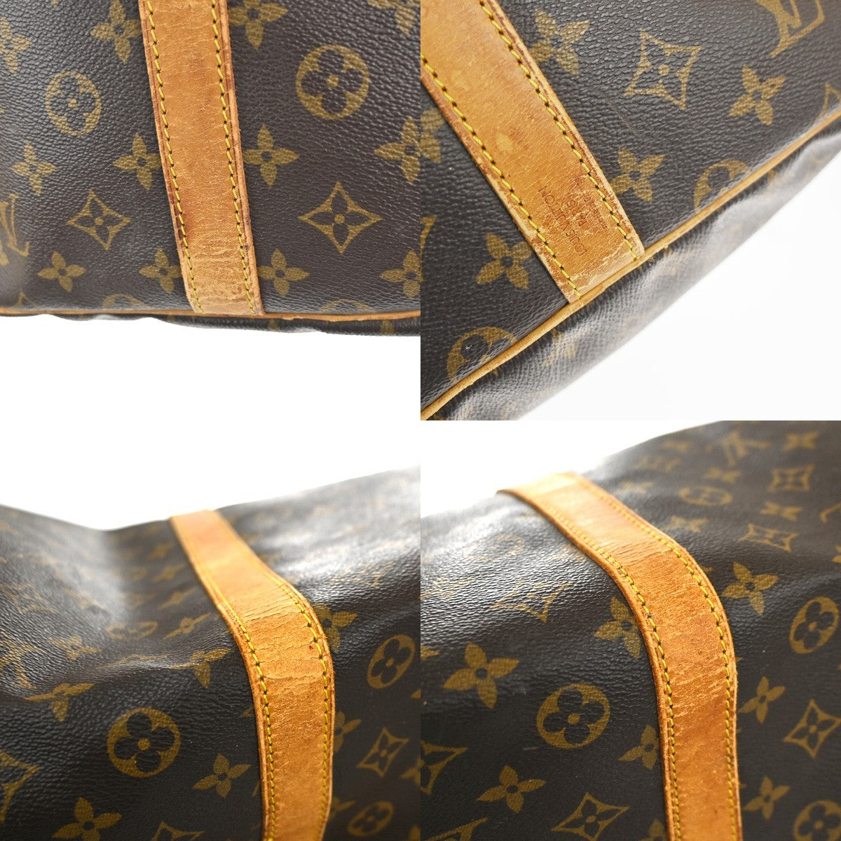 LOUIS VUITTON Keepall Bandouliere 60 2Way Hand Bag Monogram Brown M41412 11YH929