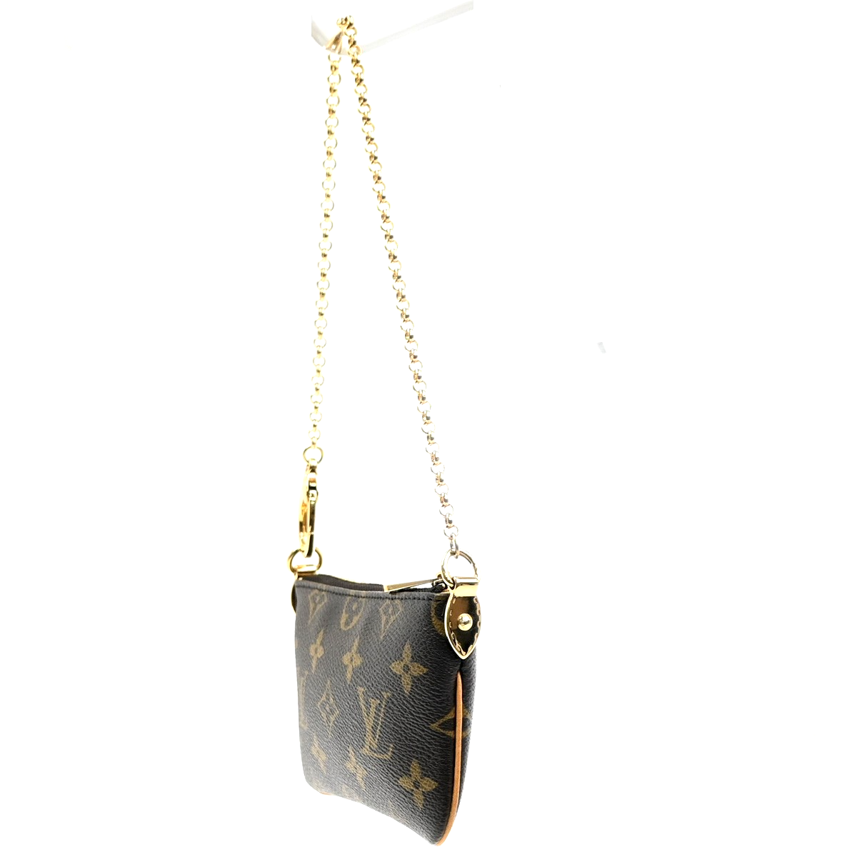 LOUIS VUITTON Pochette Mira PM Pouch Bag Monogram Leather France M60095 27RL821