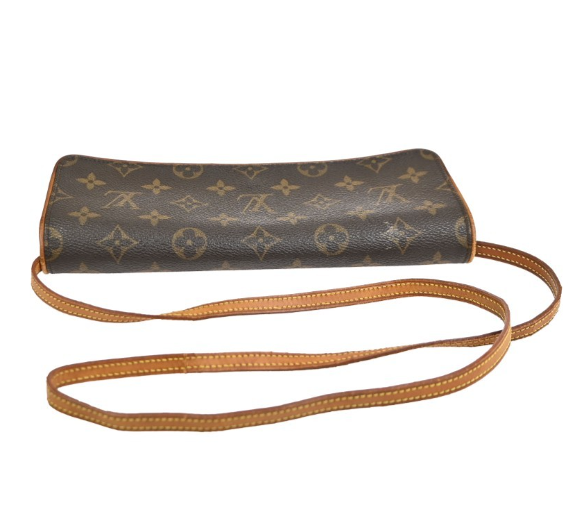 LOUIS VUITTON Pochette Twin GM 2Way Shoulder Bag Monogram Brown M51852 34CA815