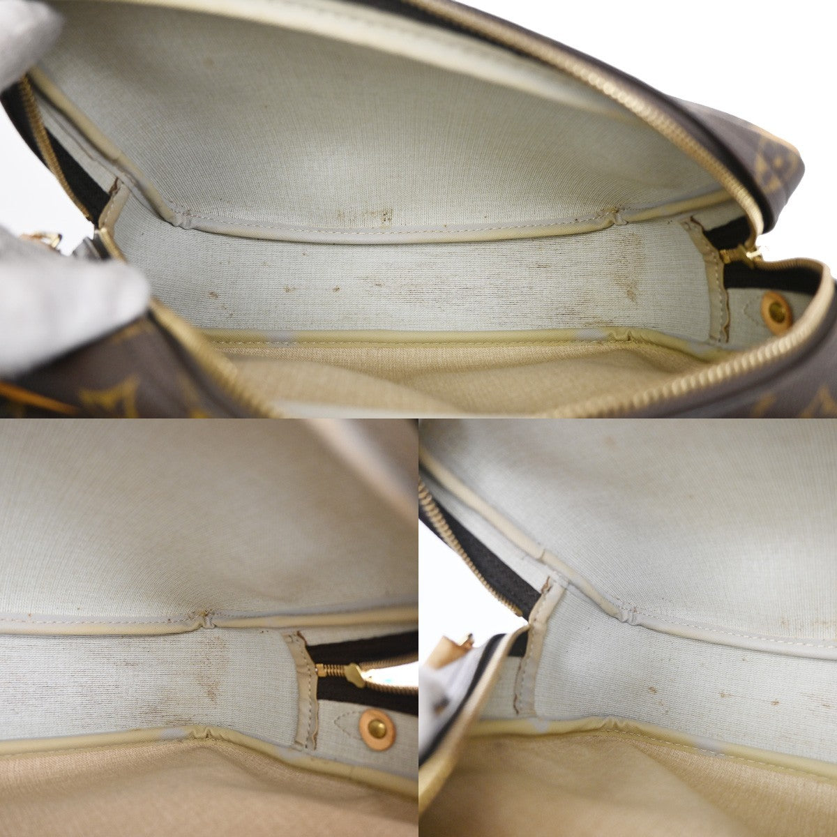 LOUIS VUITTON Reporter PM Crossbody Shoulder Bag Monogram Leather M45254 76TA062