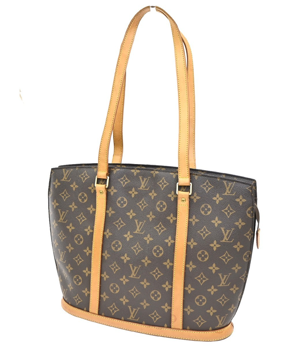 LOUIS VUITTON BABYLONE Shoulder Bag Monogram Leather Brown France M51102 74ZA031