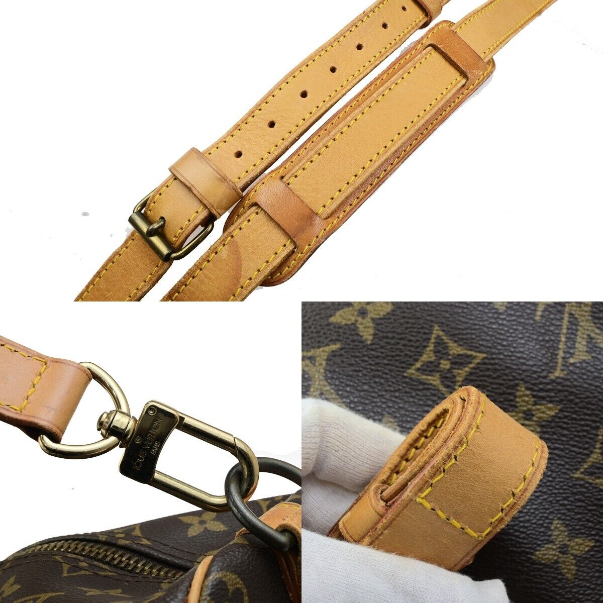 LOUIS VUITTON Keepall Bandouliere 50 2Way Hand Bag Monogram BN M41416 73ED310