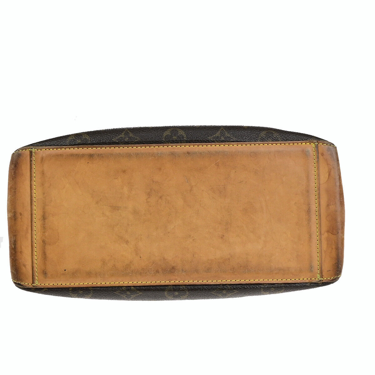 LOUIS VUITTON Cabas Piano Shoulder Bag Monogram Leather Brown M51148 39SH941