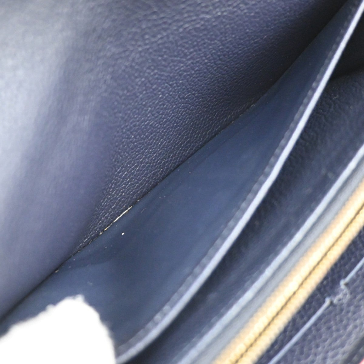 LOUIS VUITTON Portefeuille Sarah Wallet Monogram Empreinte Blue M62125 30KB649