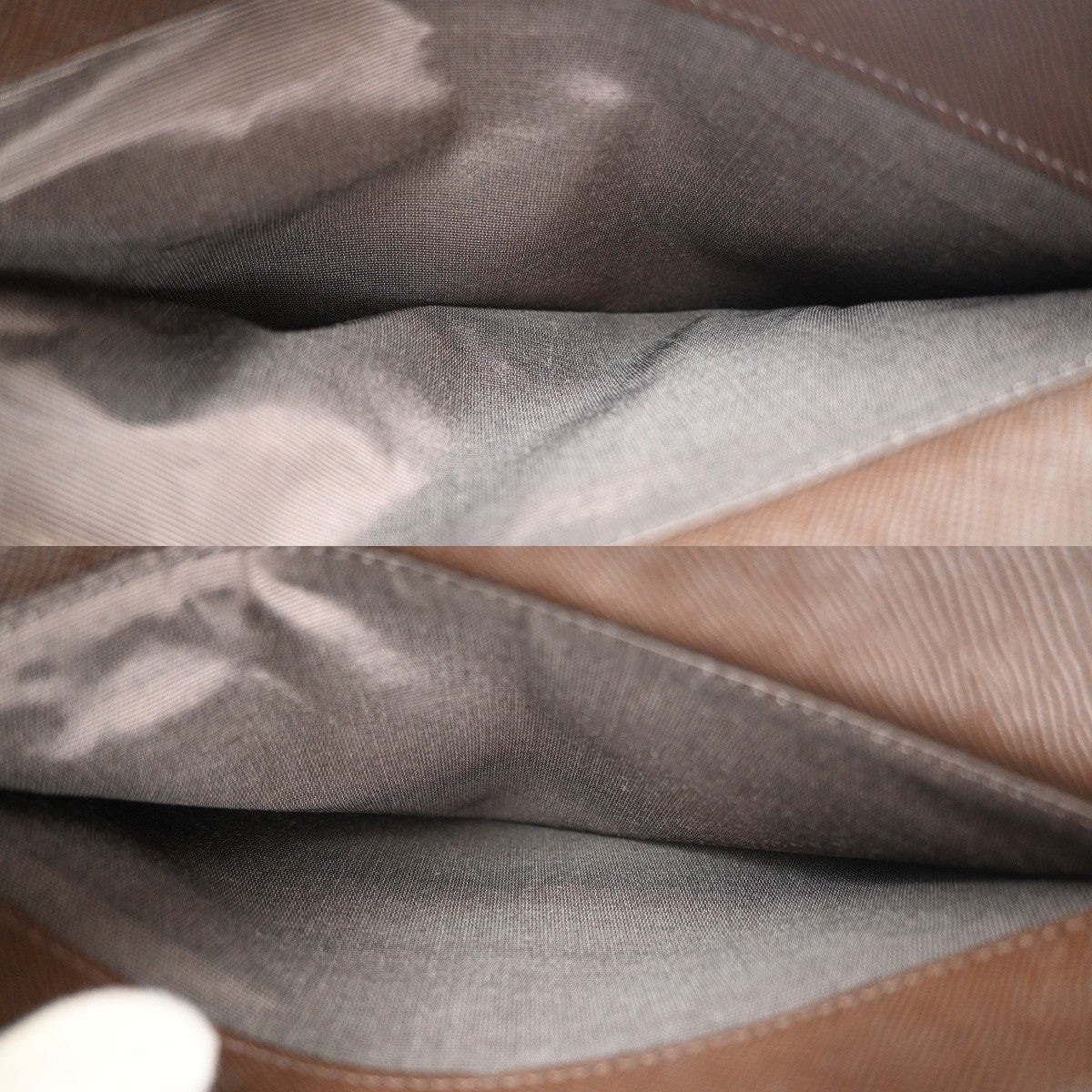 BURBERRY Logo Nova Check Shoulder Tote Bag Canvas Leather Beige Brown 32RL617