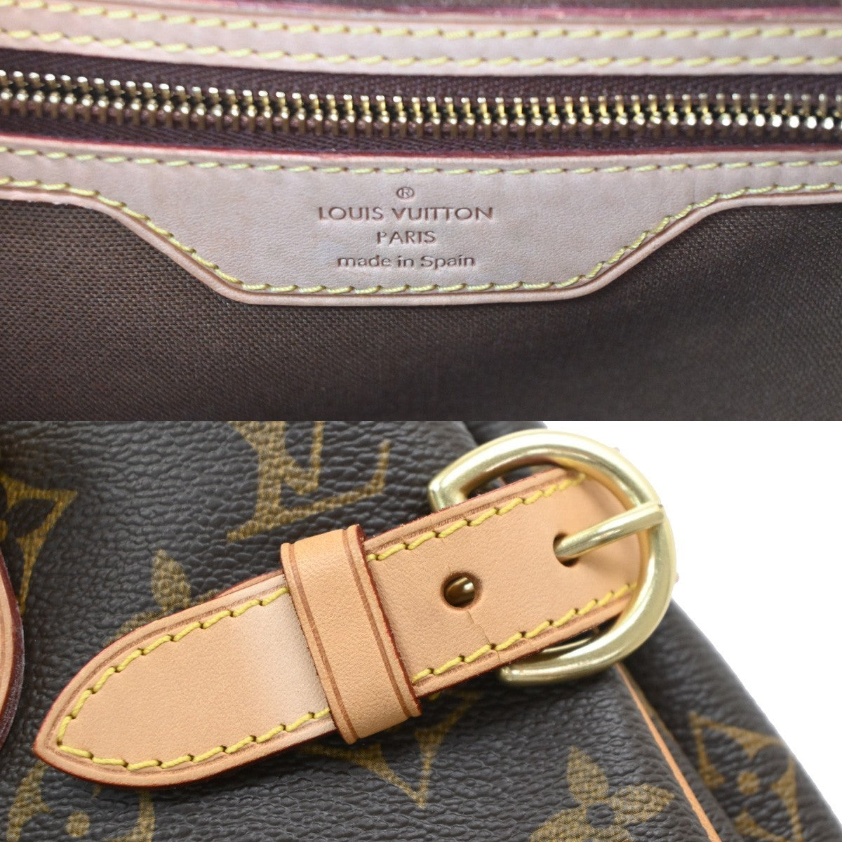 LOUIS VUITTON Batignolles Vertical Shoulder Bag Monogram Brown M51153 42PA112