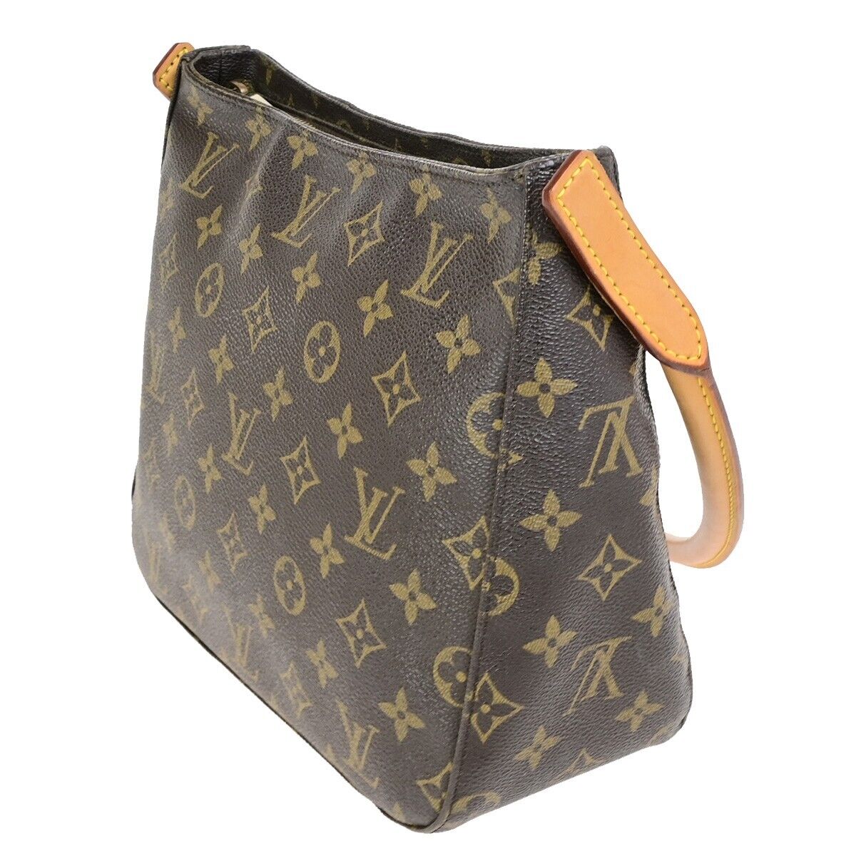 LOUIS VUITTON Looping MM Shoulder Bag Monogram Leather BN France M51146 93FB306