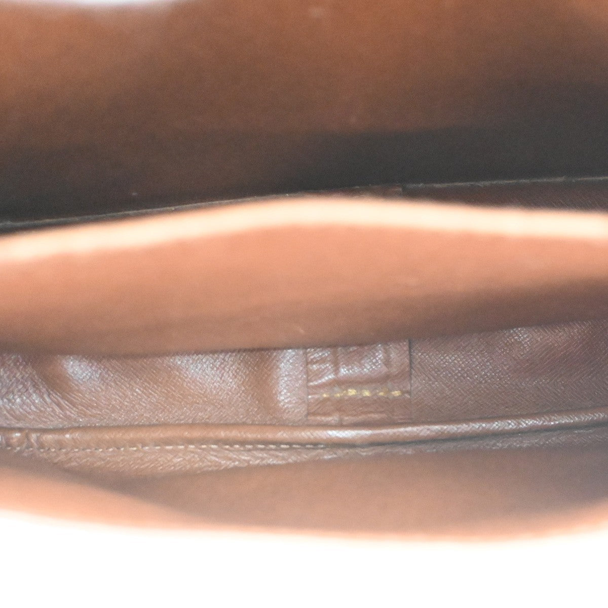 LOUIS VUITTON Cartouchiere GM Shoulder Bag Monogram Leather Brown M51252 65SA086