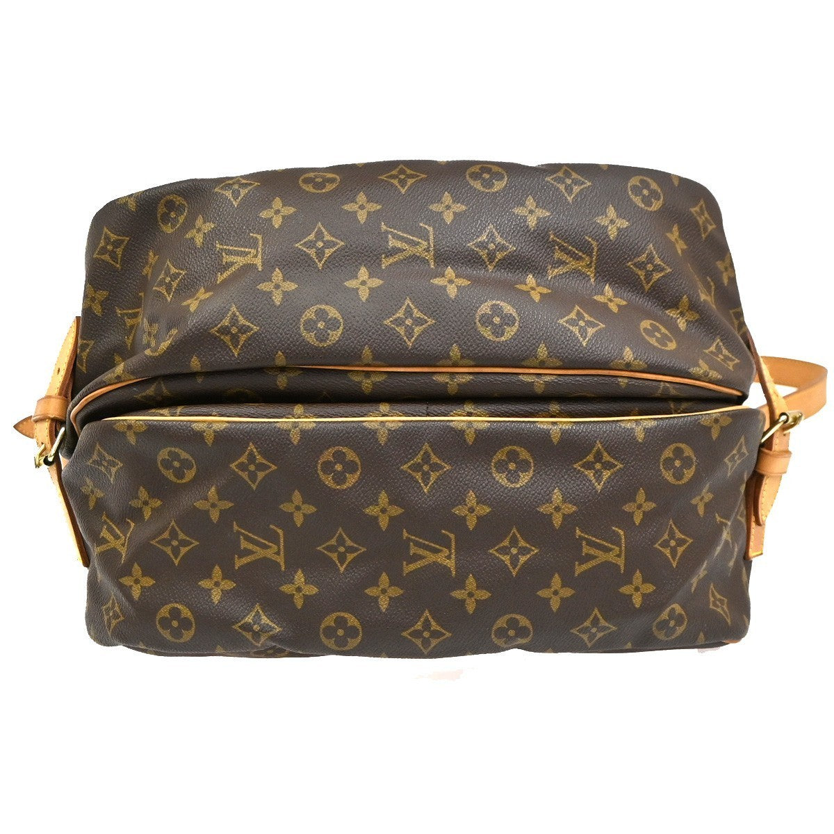 LOUIS VUITTON Saumur 35 Shoulder Bag Monogram Leather BN France M42254 82CA954