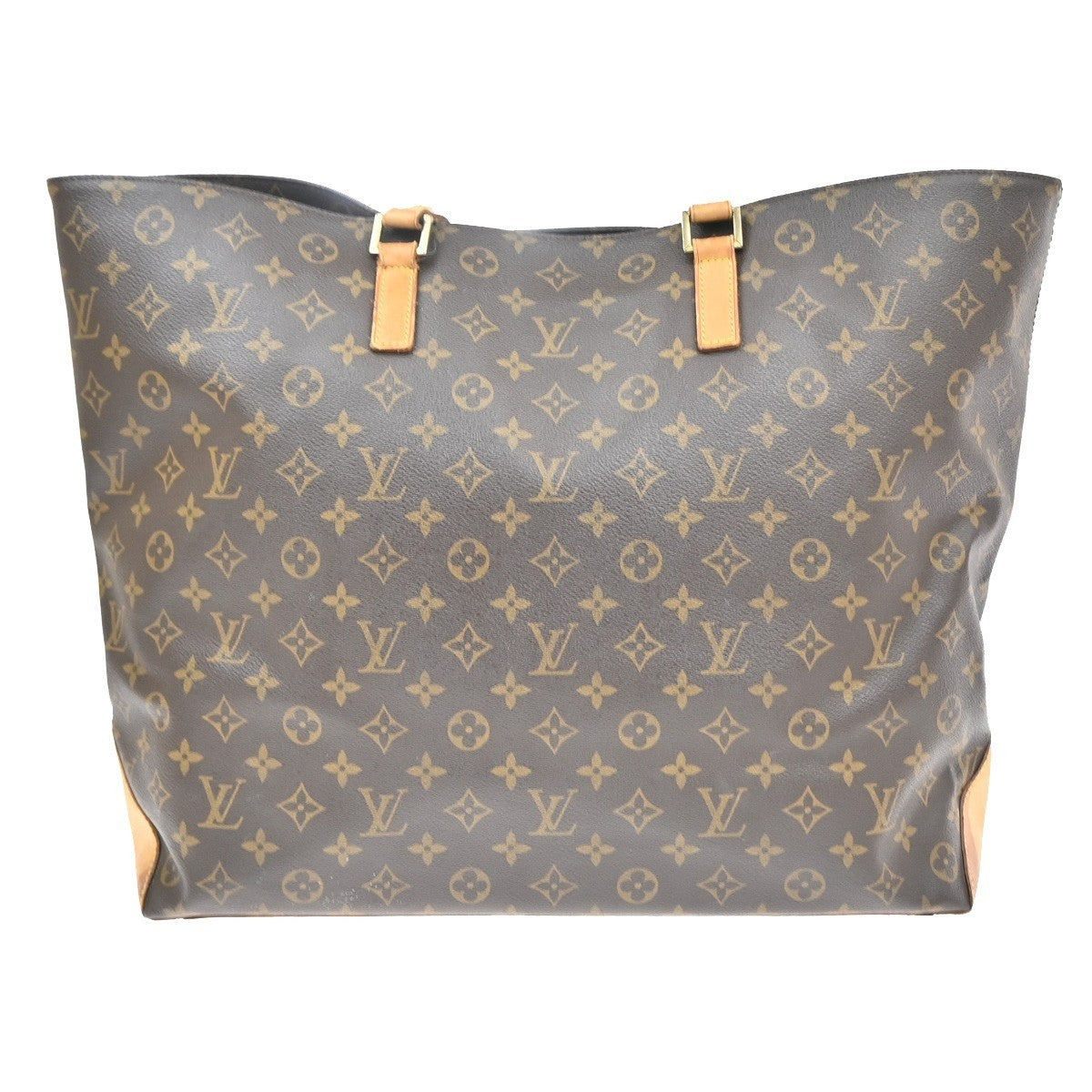LOUIS VUITTON Cabas Alto Shoulder Bag Monogram Leather Brown M51152  70YJ153
