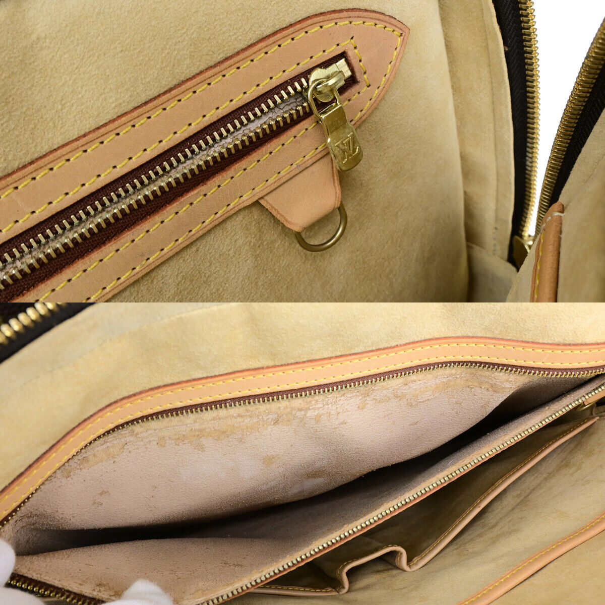 LOUIS VUITTON Porte Documents Voyage 2 Compartments Bag Monogram M53362 82YG231