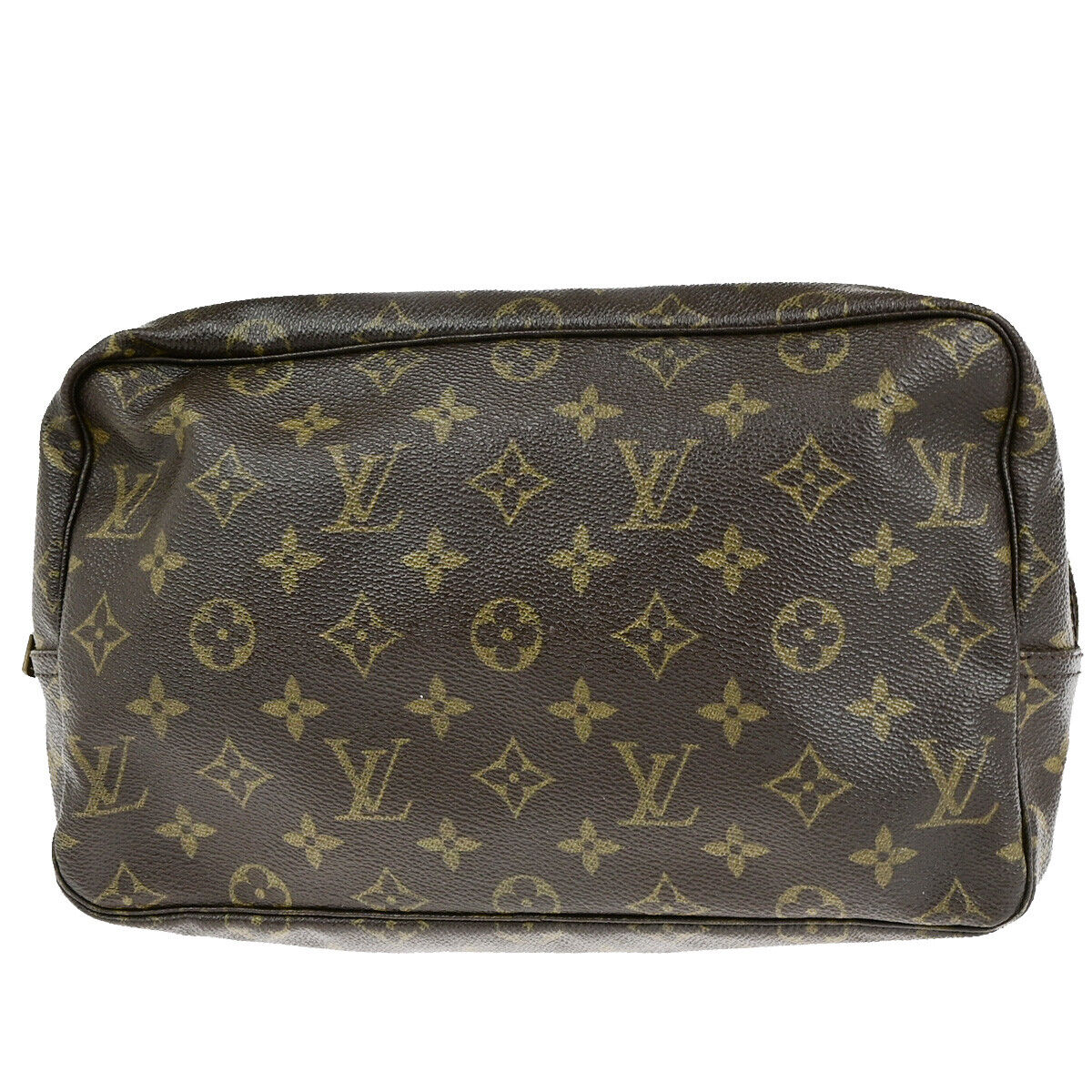 LOUIS VUITTON Trousse Toilette 28 Clutch Hand Bag Monogram Brown M47522 67SJ559