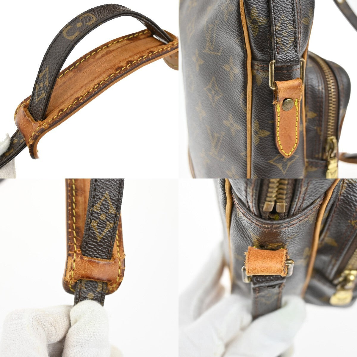 LOUIS VUITTON Amazon Crossbody Shoulder Bag Monogram Leather BN M45236 31EE201