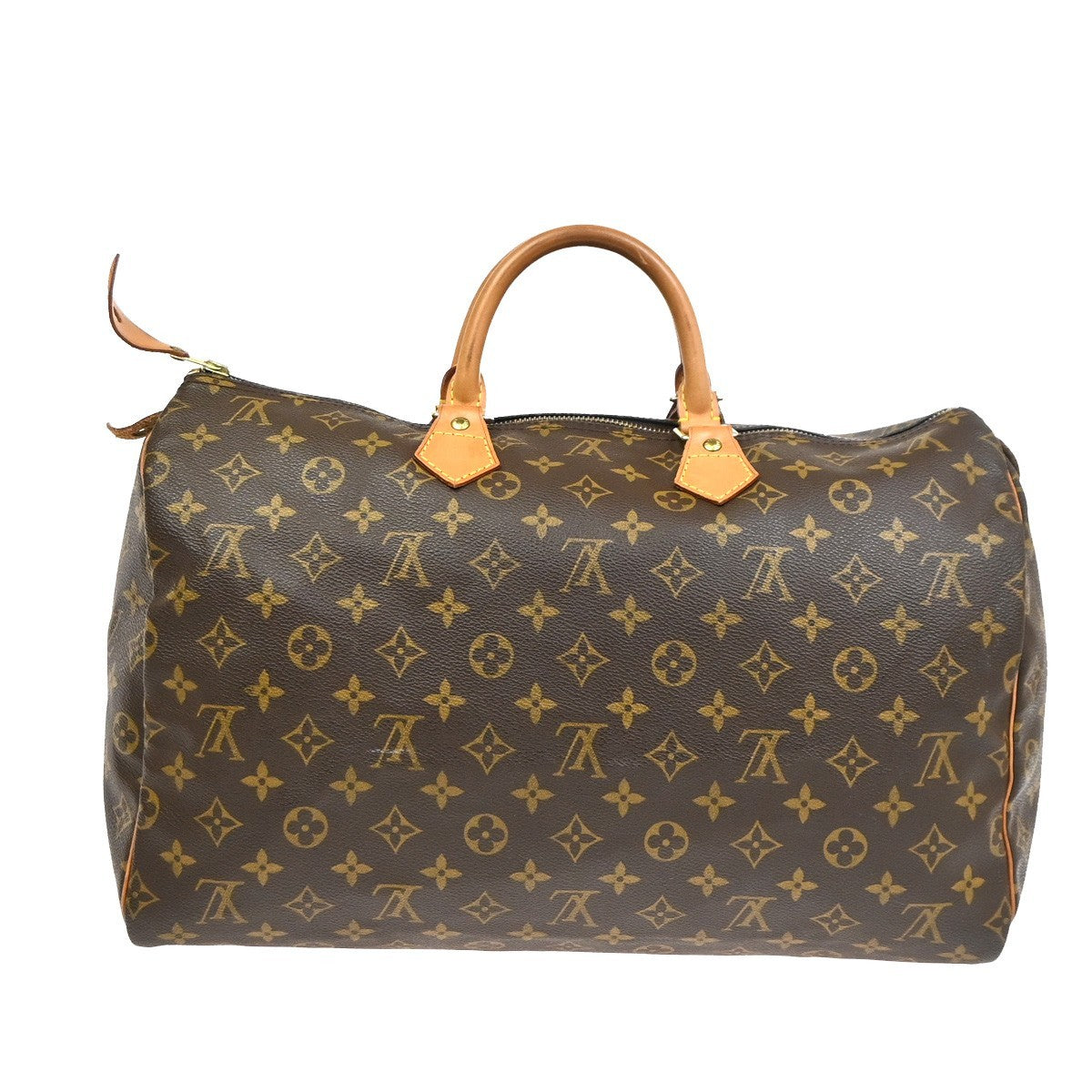 LOUIS VUITTON Speedy 40 Travel Hand Bag Monogram Leather Brown M41522 70YJ177