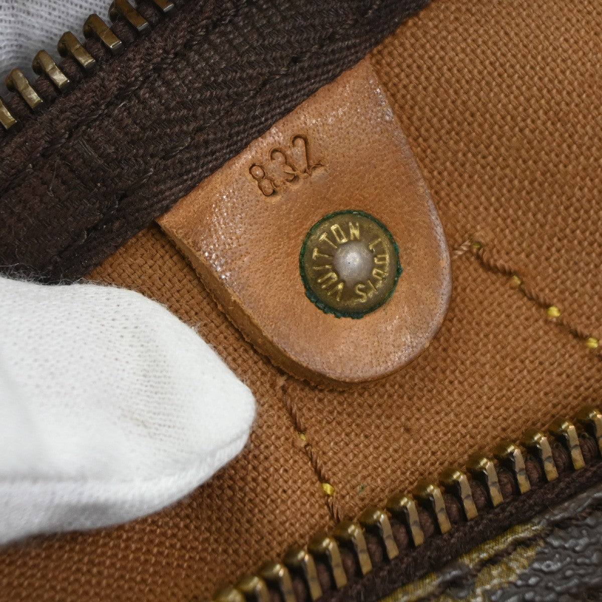 LOUIS VUITTON Speedy 30 Travel Hand Bag Monogram Leather Brown M41526  82SA008