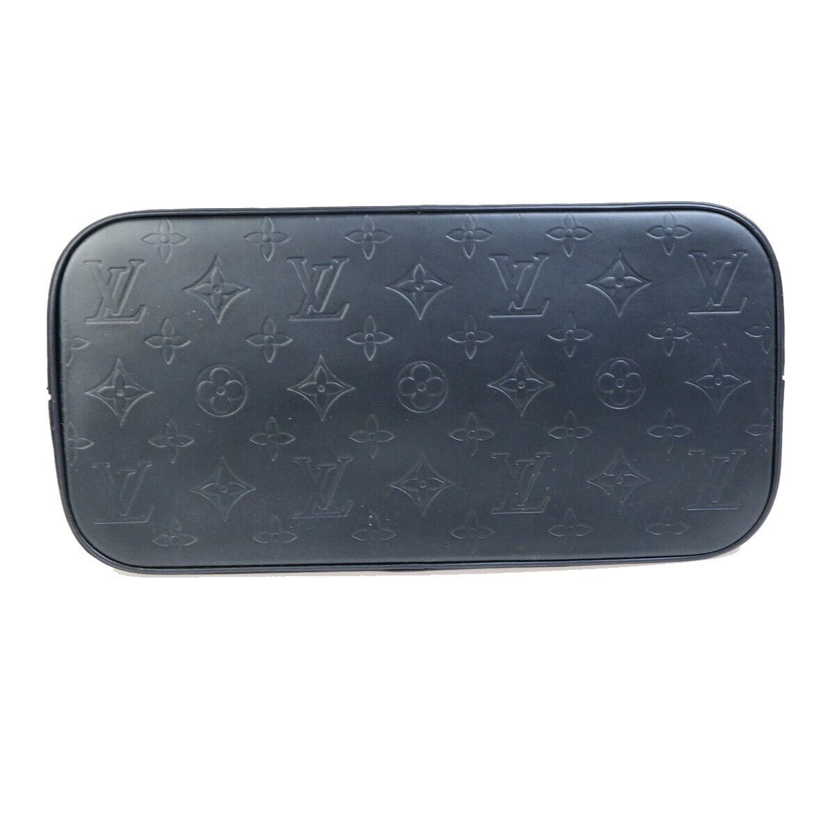 LOUIS VUITTON Stockton Shoulder Bag Monogram Mat Leather Blue M55115 97FB277