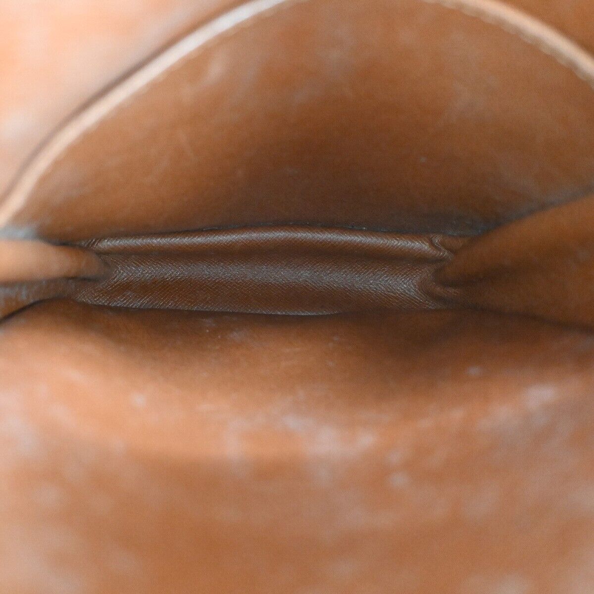 LOUIS VUITTON Danube Shoulder Bag Monogram Leather Brown France M45266 64FA199