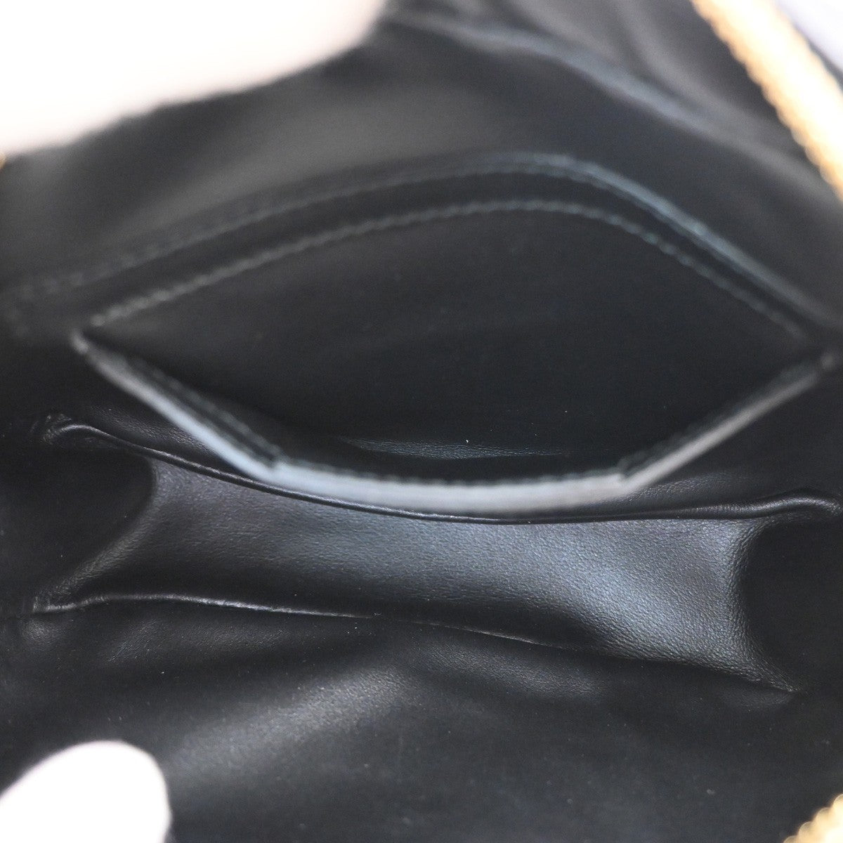 SALVATORE FERRAGAMO Gancini Mini Waist Bag Leather Black GHW Italy 85TA669