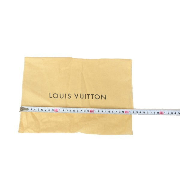LOUIS VUITTON Logo 10 Set Dust Bag Drawstring Canvas Cotton Beige Brown 09KP115