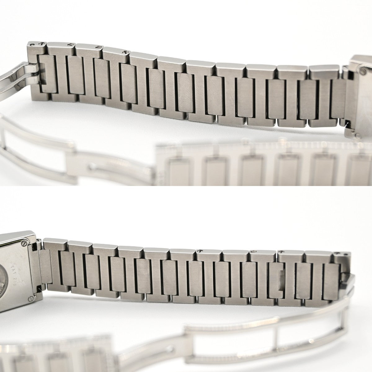 [Near Mint] HERMES Tandem TA1.210 Wrist Watch 19mm Shell Dial Quartz SS 97LC579