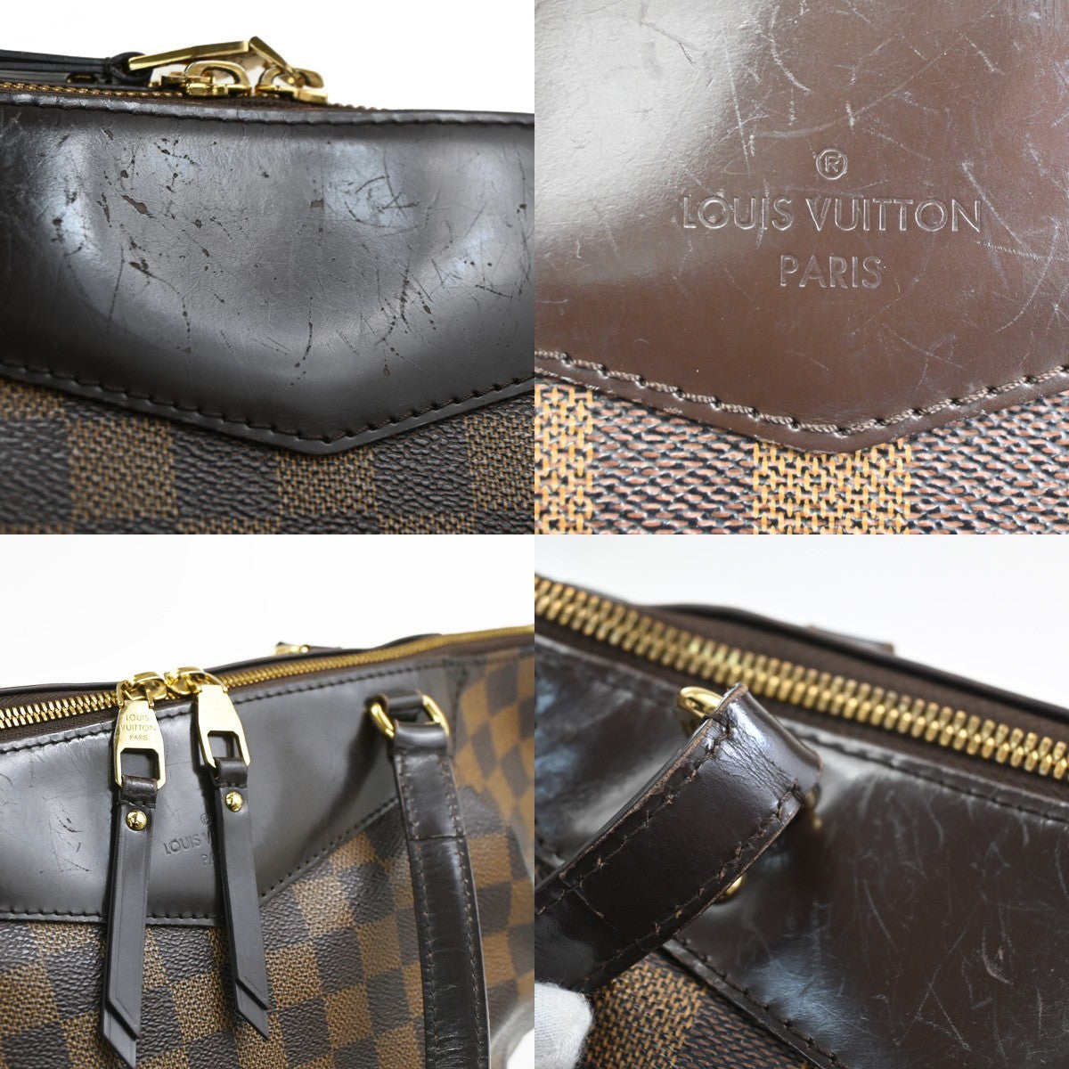LOUIS VUITTON Westminster GM Shoulder Tote Bag Damier Leather BN N41103 89CA966