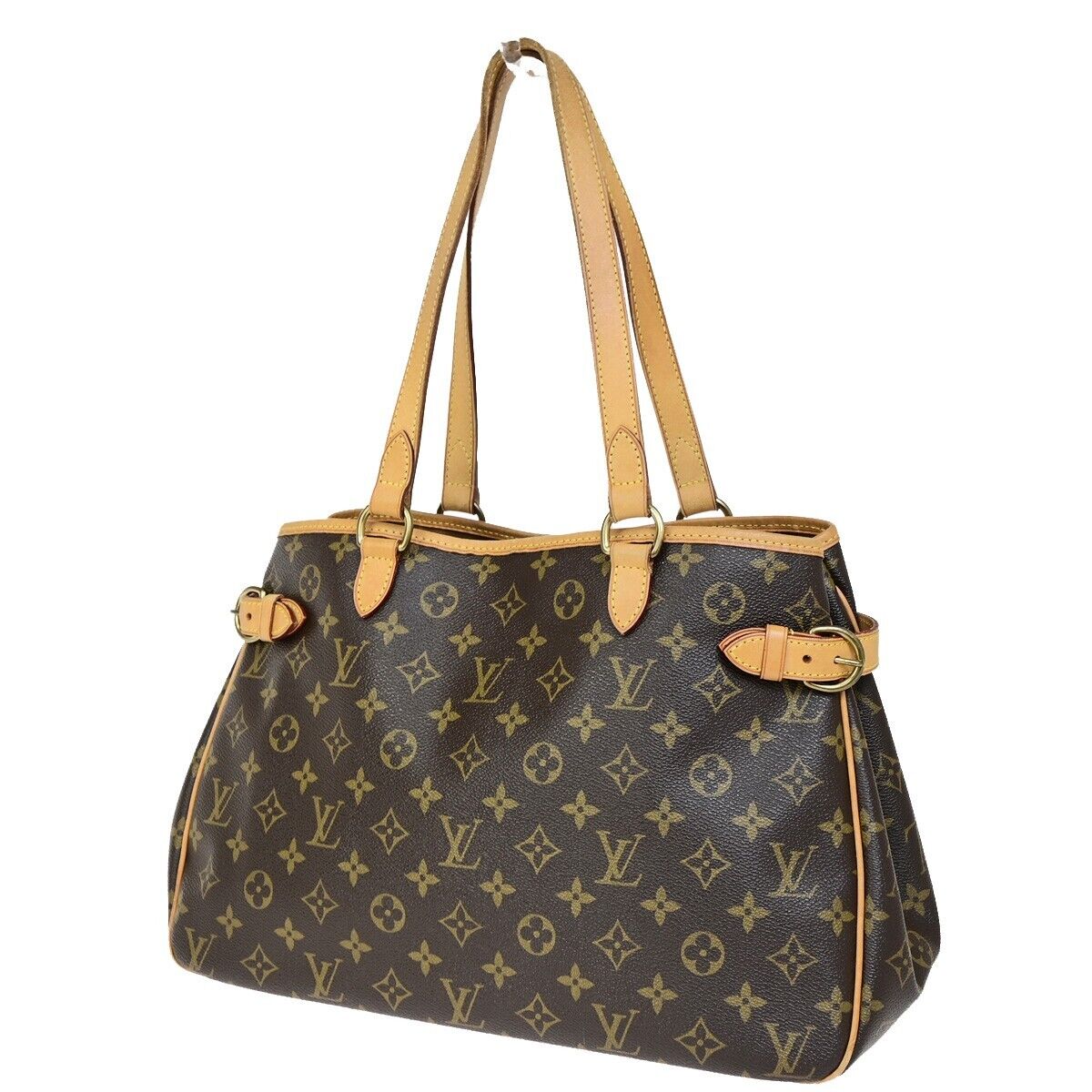 LOUIS VUITTON Batignolles Horizontal Shoulder Bag Monogram Brown M51154 11FB188