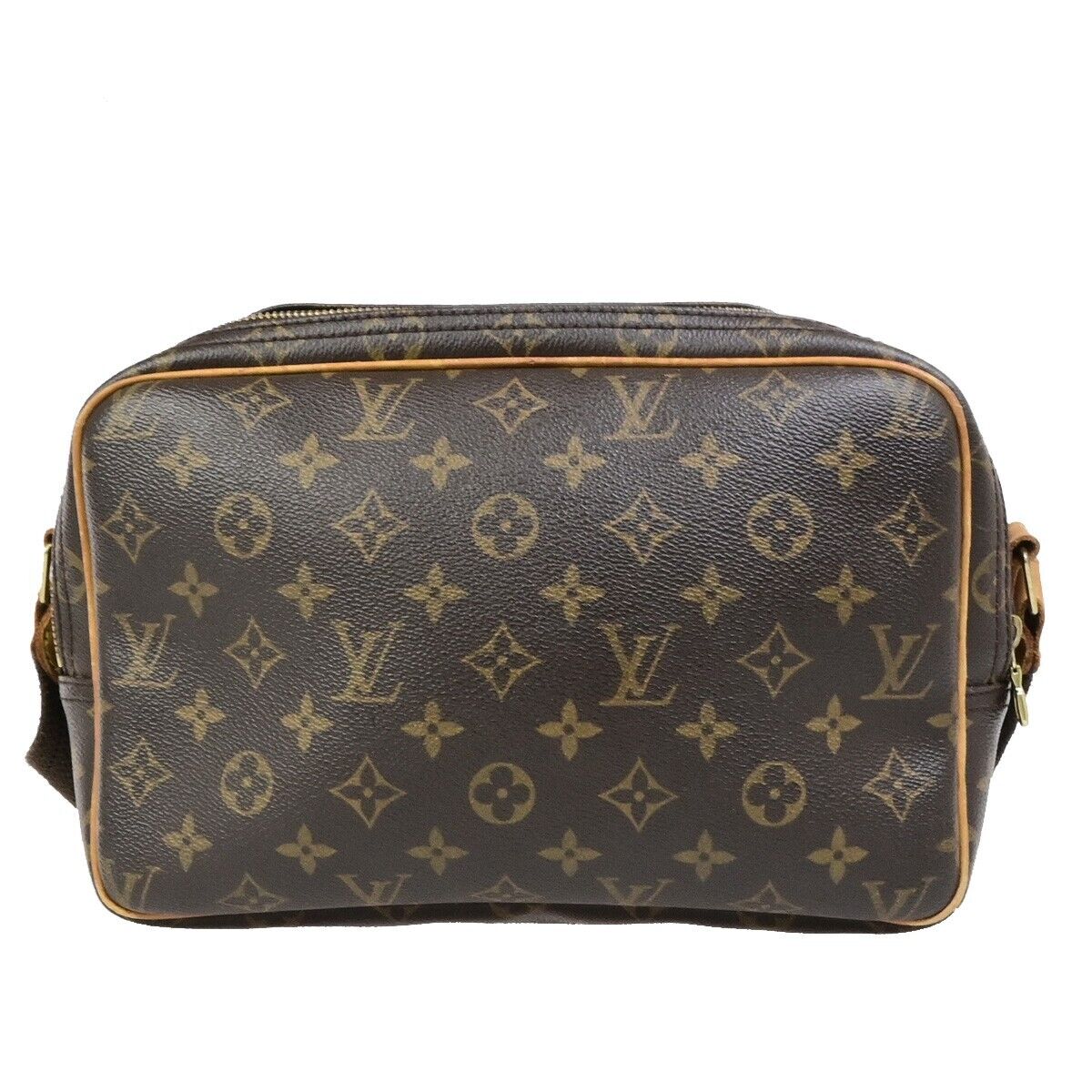 LOUIS VUITTON Reporter PM Crossbody Shoulder Bag Monogram Leather M45254 87ED242