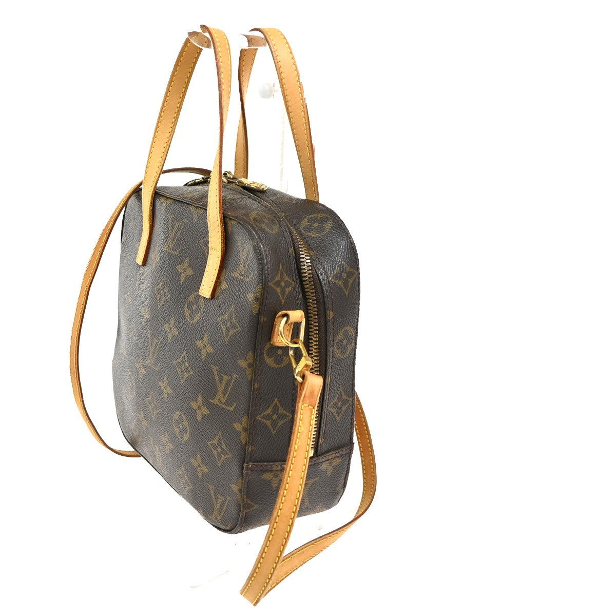 LOUIS VUITTON Spontini 2Way Shoulder Hand Bag Monogram Leather M47500 89CA589