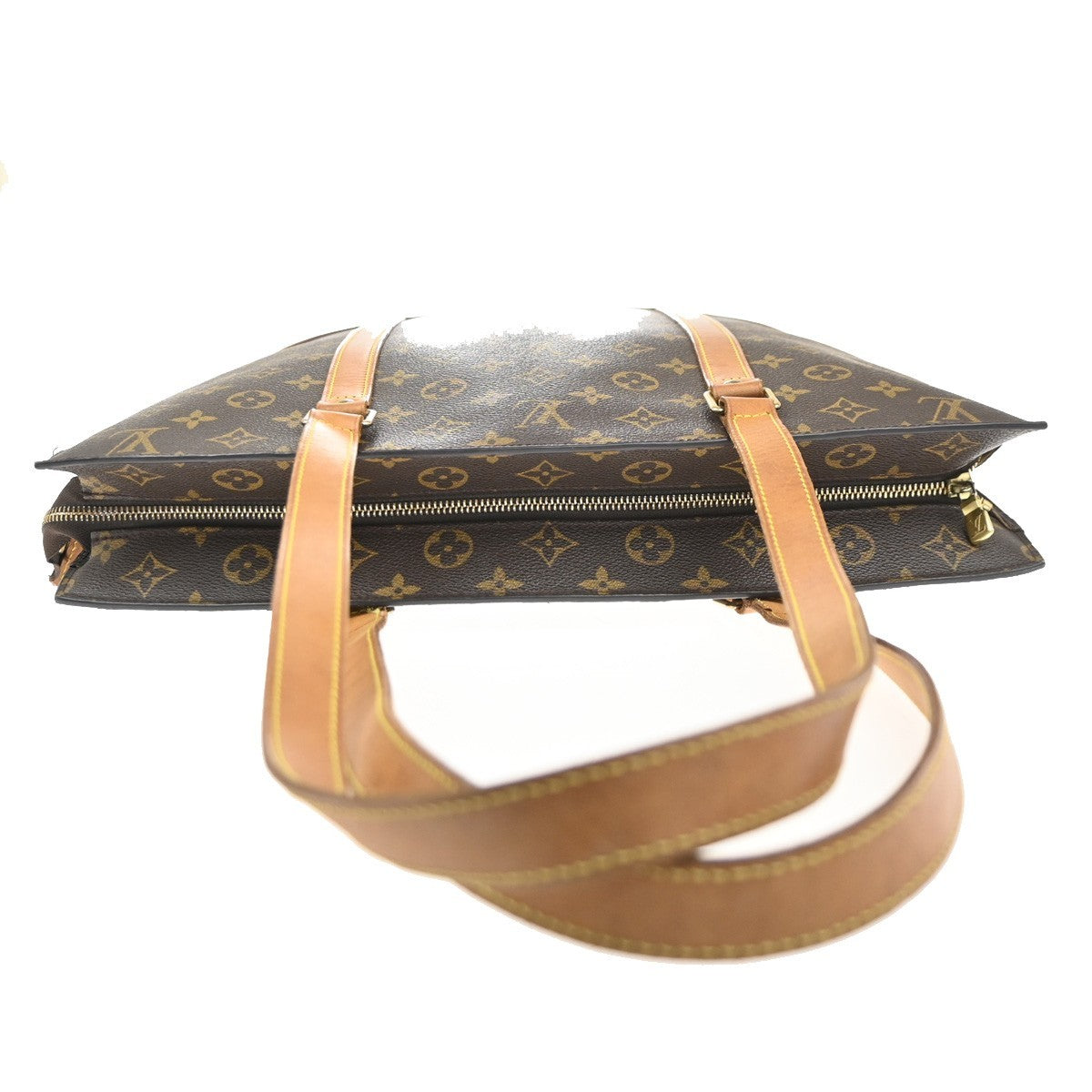 LOUIS VUITTON BABYLONE Shoulder Bag Monogram Leather Brown France M51102 82MA349