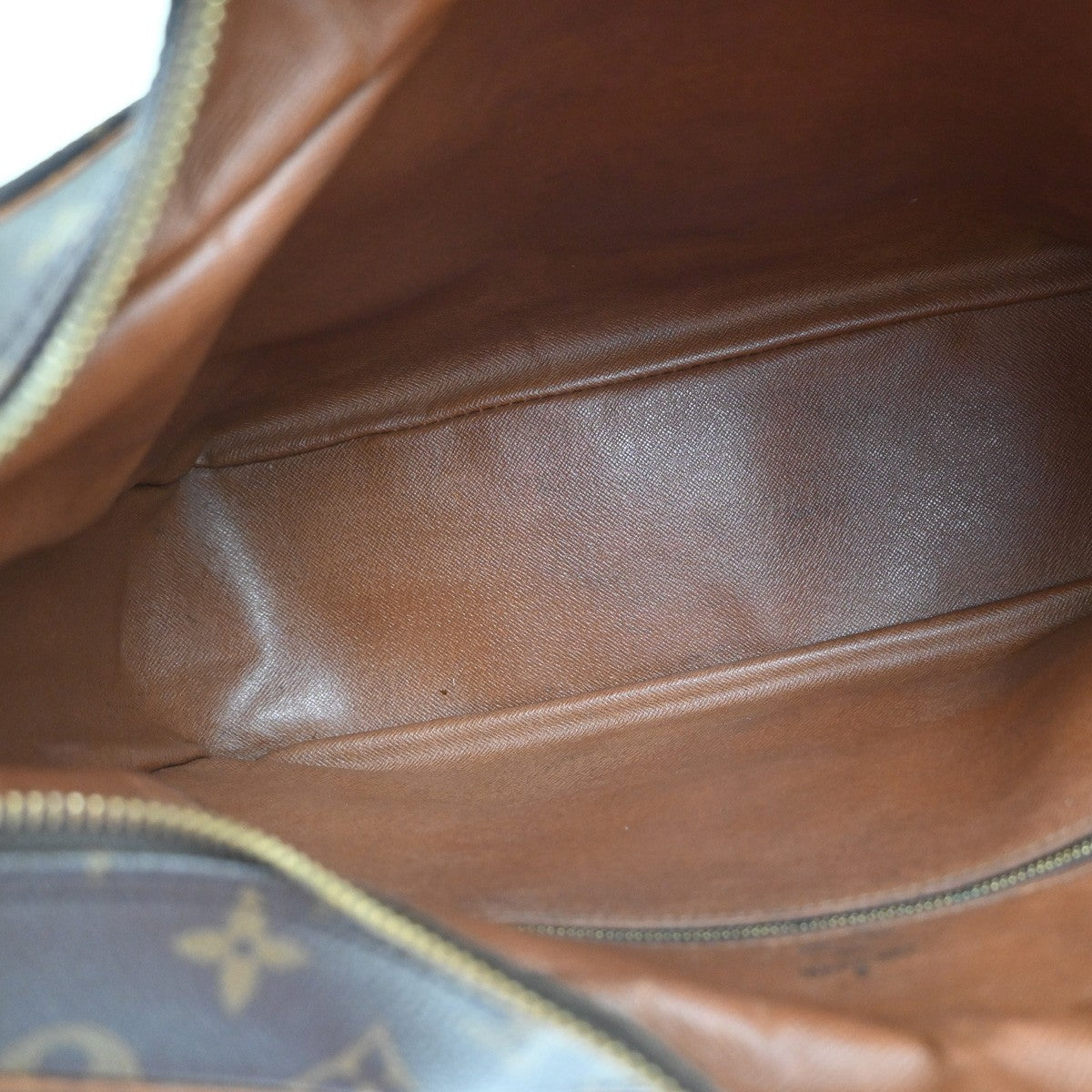 LOUIS VUITTON Boulogne 35 Shoulder Bag Monogram Leather Brown M51260 84YJ042