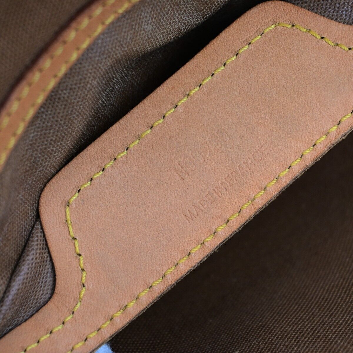 LOUIS VUITTON Flanerie 50 Shoulder Bag Monogram Leather Brown M51116 34ED323