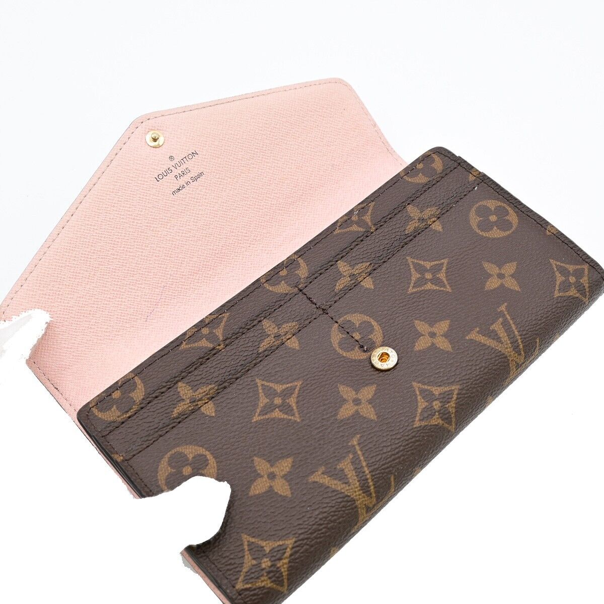 LOUIS VUITTON Portefeuille Sarah Long Bifold Wallet Monogram BN M62235 83EA988