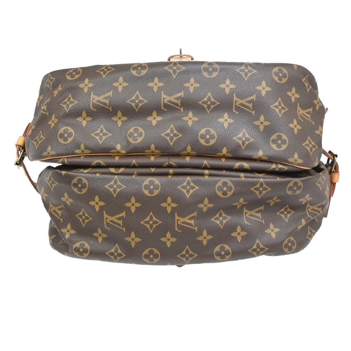 LOUIS VUITTON Saumur 35 Shoulder Bag Monogram Leather BN France M42254 73TA600
