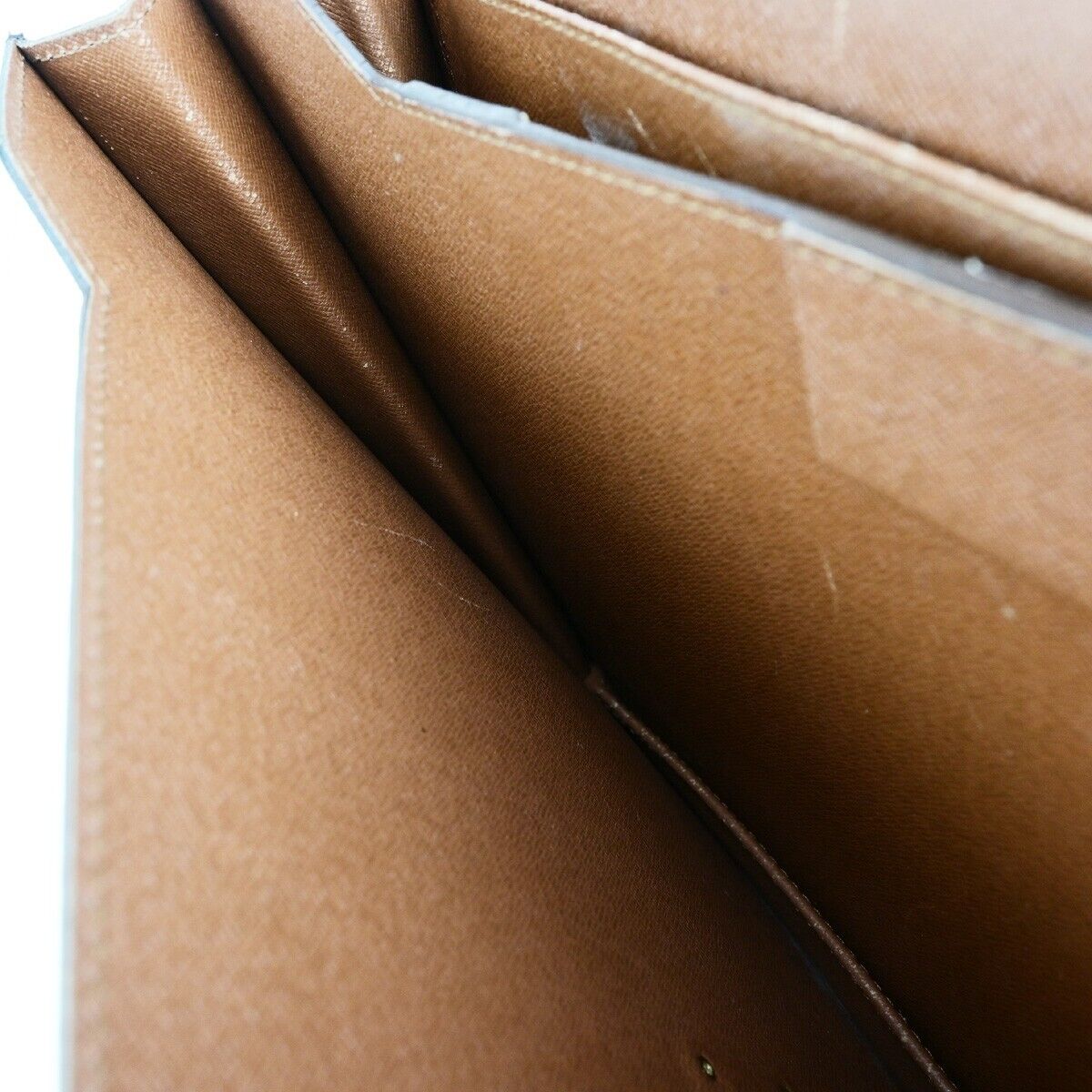 LOUIS VUITTON Serviette Conseiller Hand Bag Monogram Leather BN M53331 38EC958