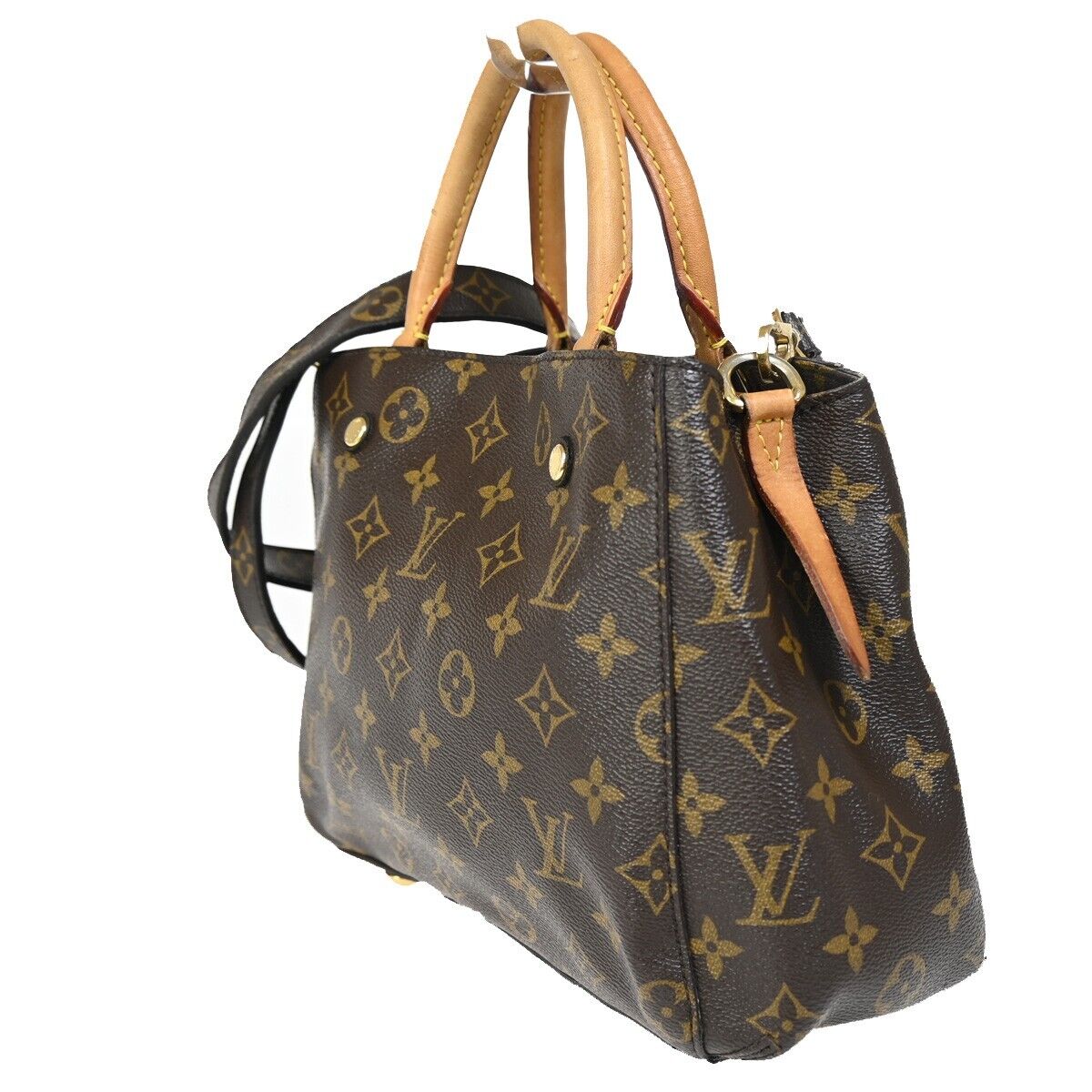 LOUIS VUITTON Montaigne BB Hand shoulder bag Monogram Leather BN M41055 23SH748