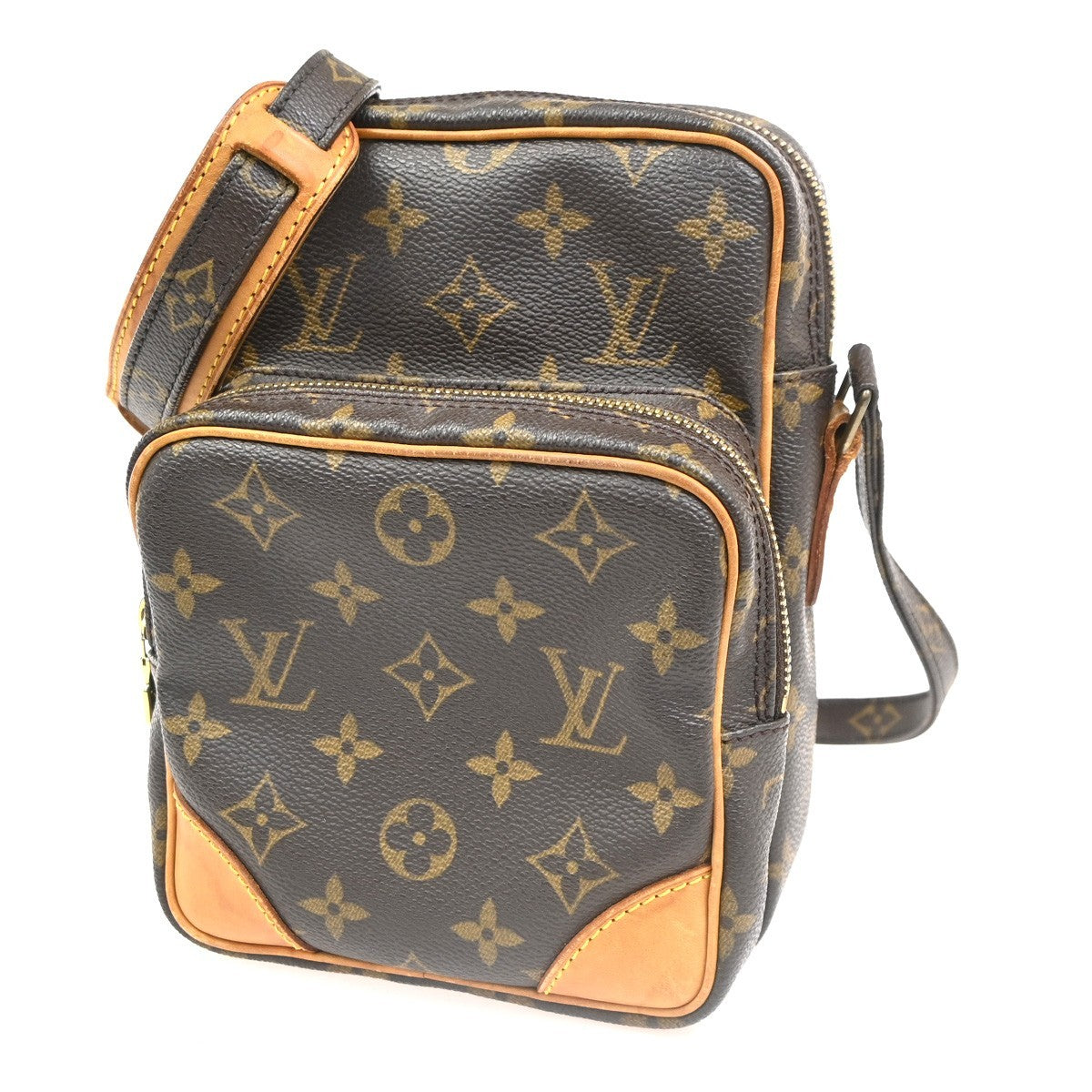 LOUIS VUITTON Amazon Crossbody Shoulder Bag Monogram Leather BN M45236 86CA743