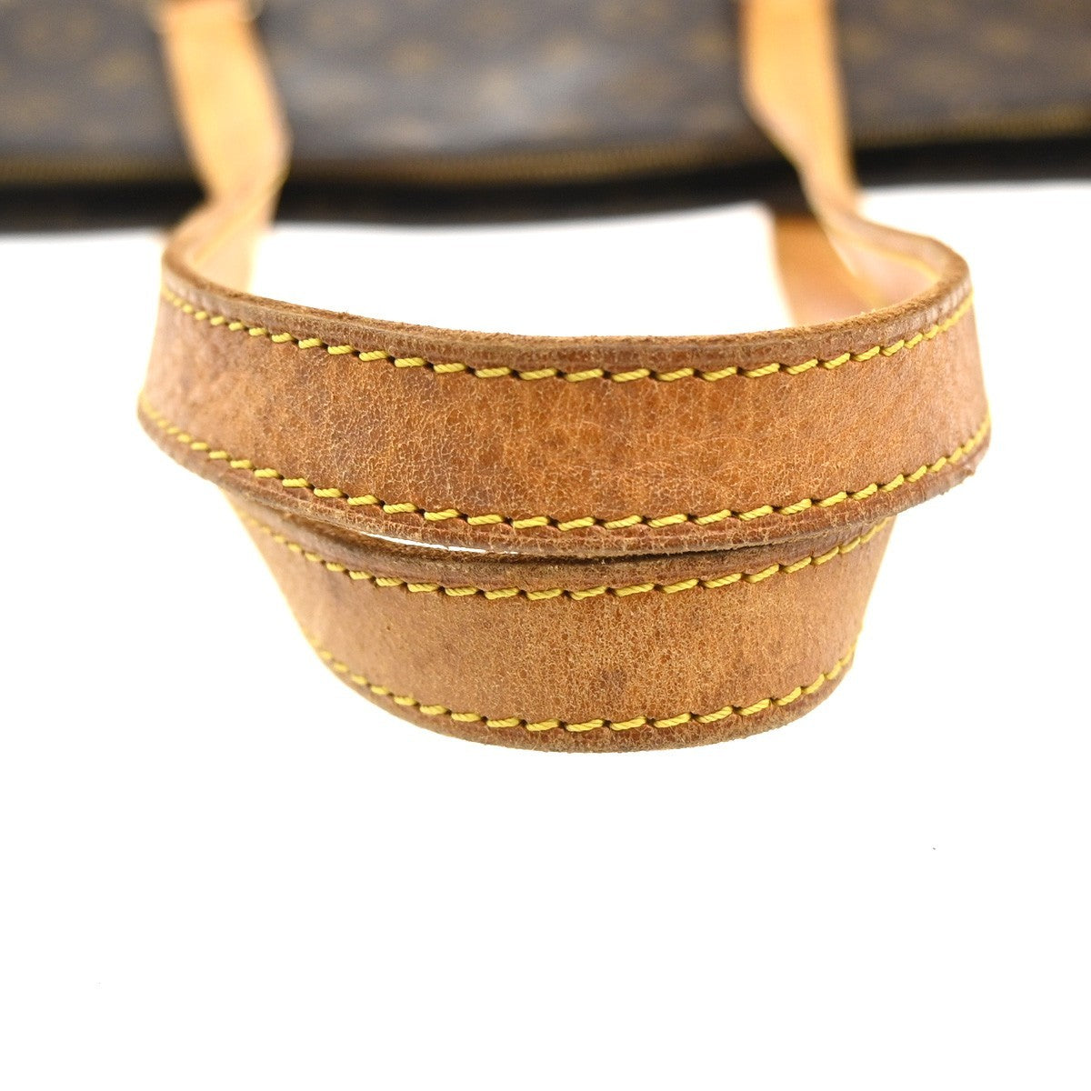 LOUIS VUITTON BABYLONE Shoulder Bag Monogram Leather Brown France M51102 32MA173
