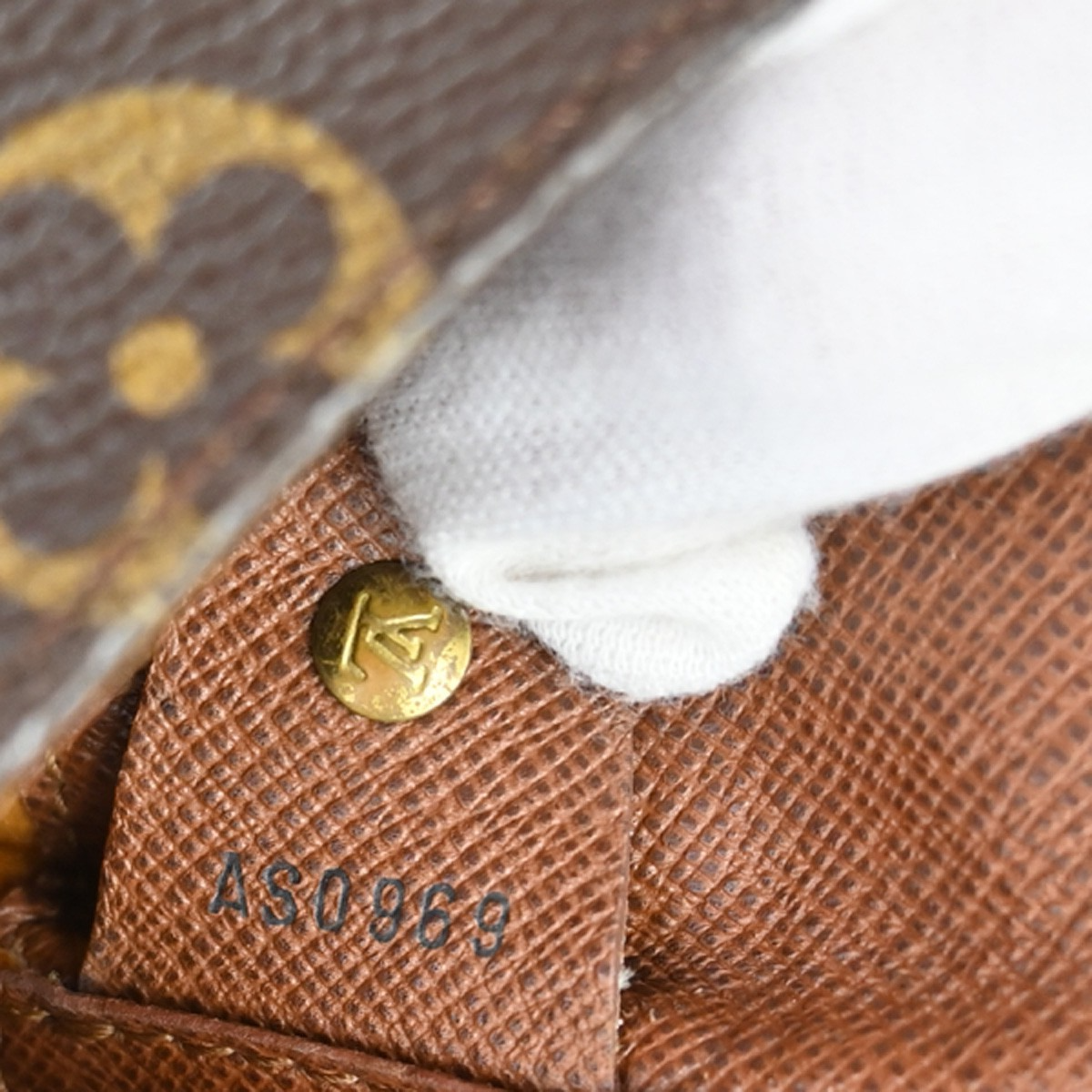 LOUIS VUITTON Musette Shoulder Bag Monogram Leather Brown France M51256 81KC182