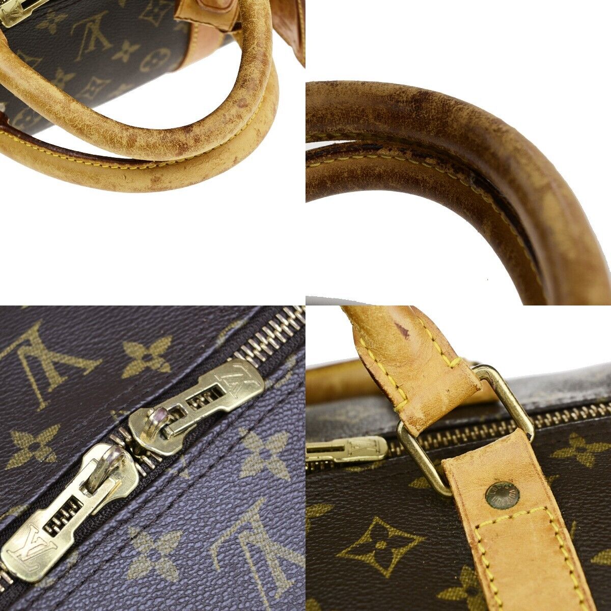 LOUIS VUITTON Keepall Bandouliere 60 2Way Hand Bag Monogram BN M41412 77EB831