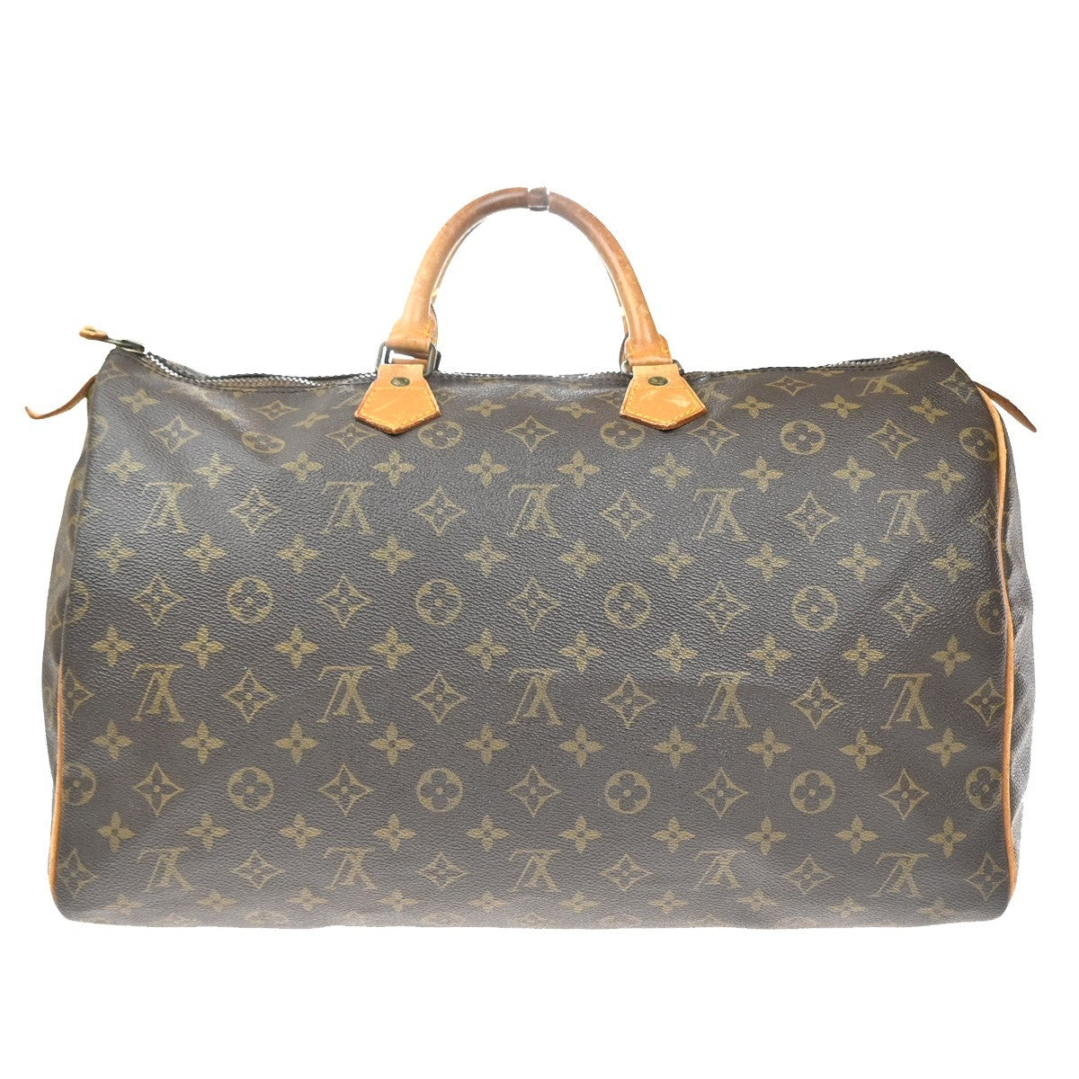 LOUIS VUITTON Speedy 40 Travel Hand Bag Monogram Leather Brown M41522 72MA515