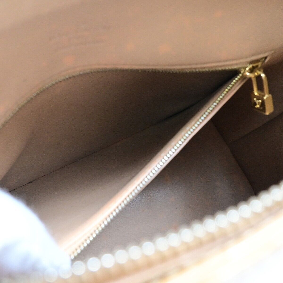 LOUIS VUITTON Houston Shoulder Bag Monogram Vernis Noisette M91340 67EB198