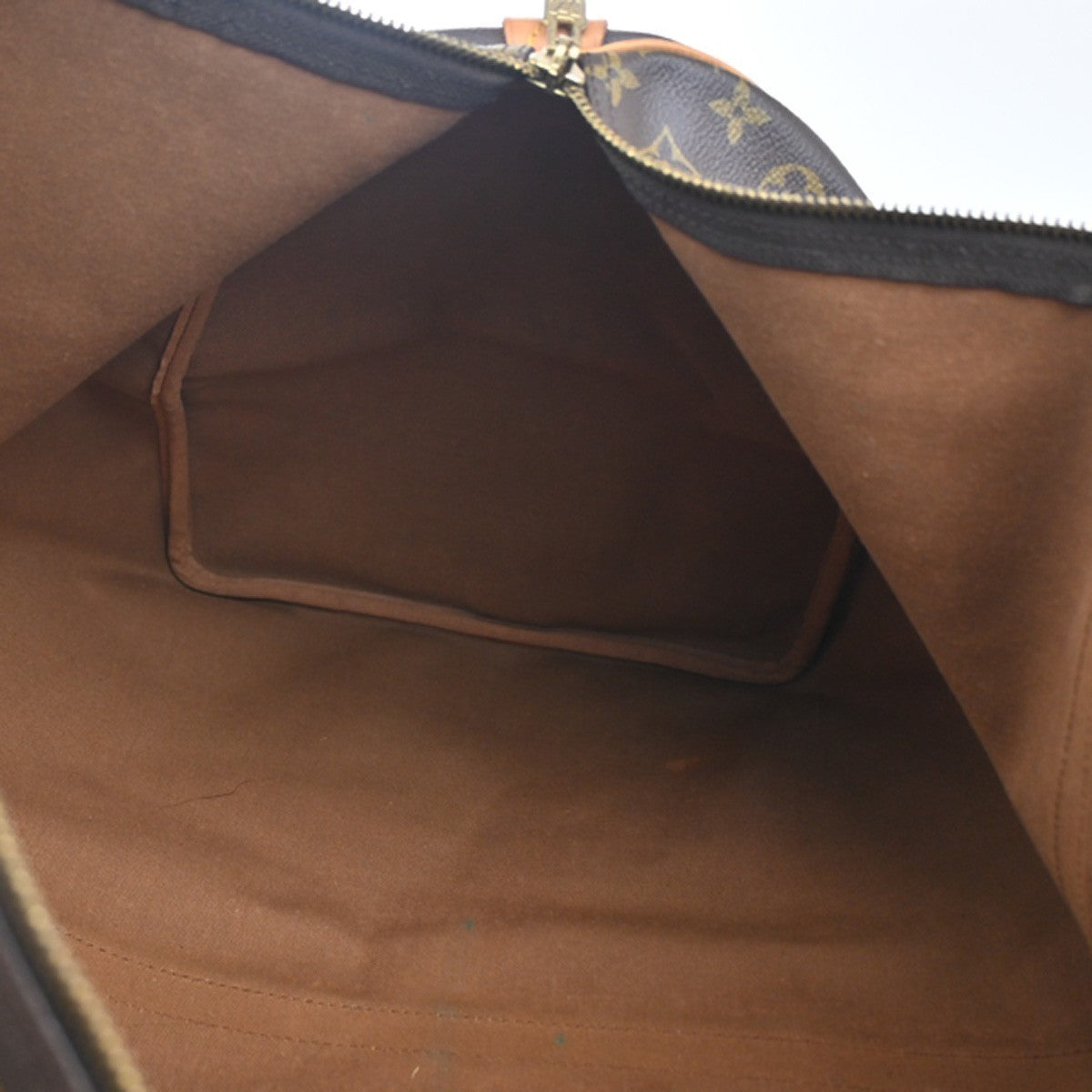 LOUIS VUITTON Keepall 60 Travel Hand Bag Monogram Leather Brown M41422 97CA434