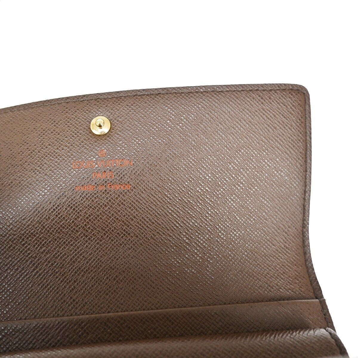 LOUIS VUITTON Porte Tresor Etui Papier Trifold Wallet Damier BN N61202 18RJ327