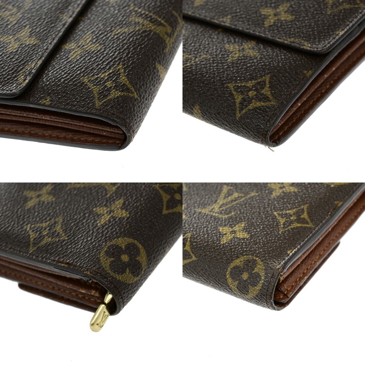 LOUIS VUITTON Portefeuille Sarah Long Bifold Wallet Monogram BN M61734 62EE070